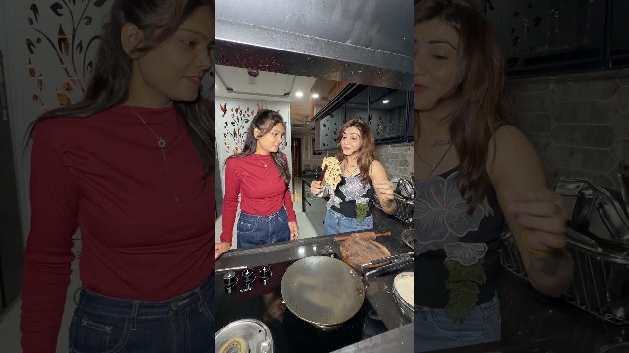 में रोटी बनाना सिख गई 🫓😅 #youtubeshorts #shorts #roti #kajalsoni #comedyshorts @K@Kajalsoni_vlogs