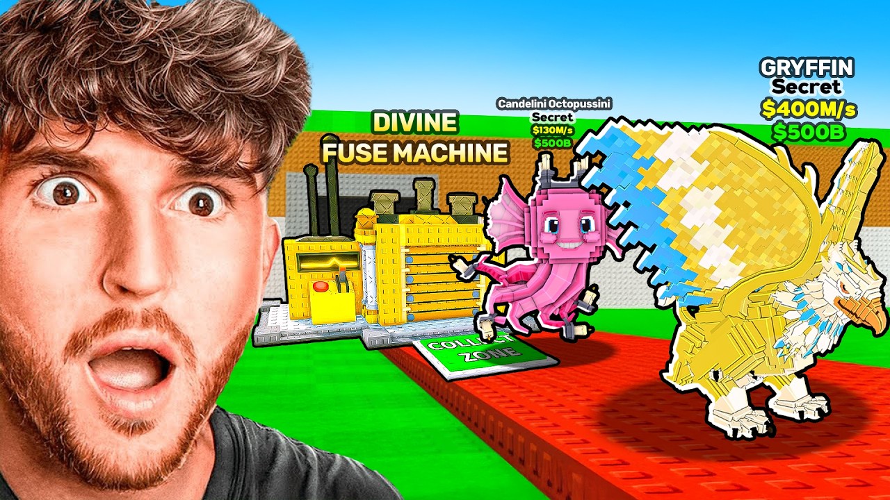 New DIVINE FUSE MACHINE + New Brainrots!
