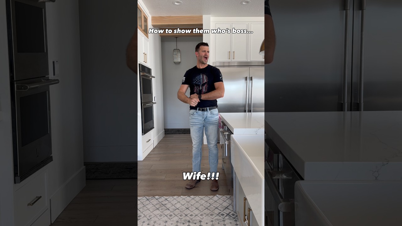 It would’ve been 20 minutes if the laundry was done too. #couplescomedy #funny #trad #utah #tradwife