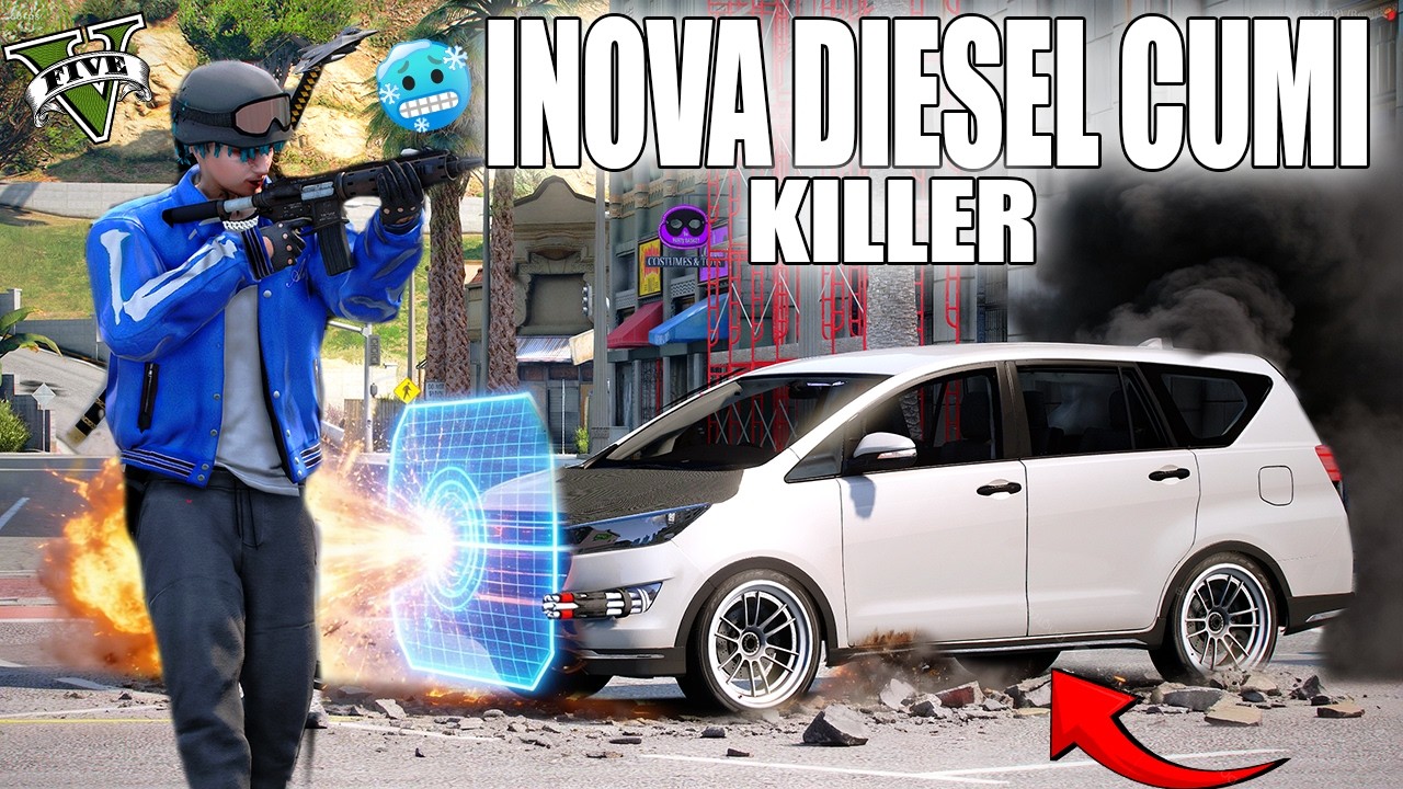 MOBIL INOVA CUMI KILLER !! MOBIL KILLER TERGILA YANG PERNAH ADA DI KOTA !! GTA 5 ROLEPLAY