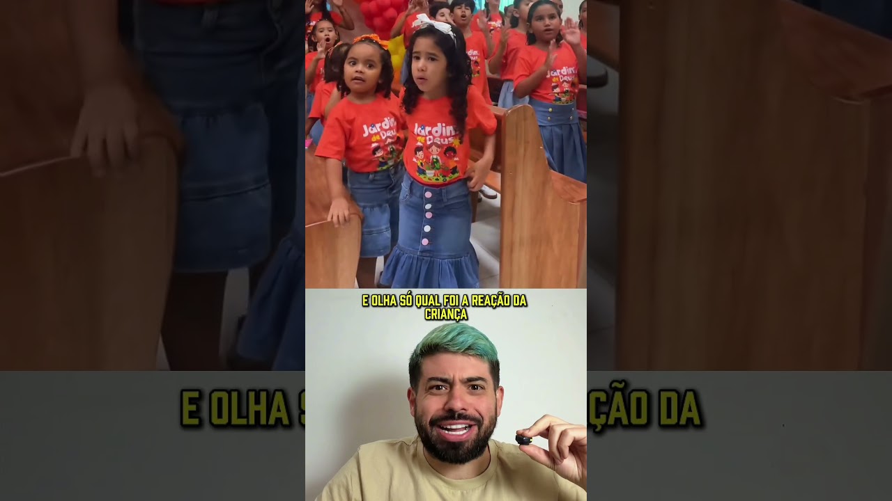 ESSA CRIANÇA ESTAVA FAZENDO UMA APRESENTAÇÃO NA IGREJA ATE QUE ELA PEDIU ALGO INUSITADO PRA SUA MÃE