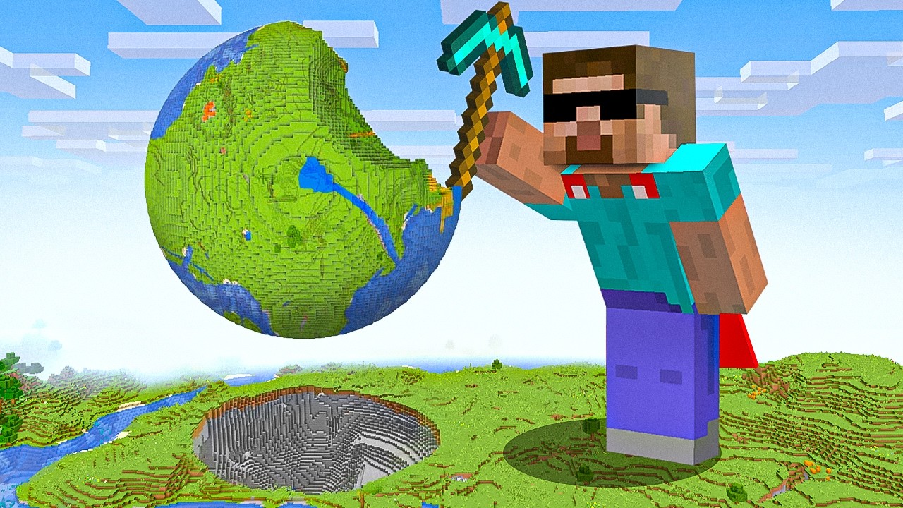 Minecraft But You Can Mine 1 BILLION Blocks!