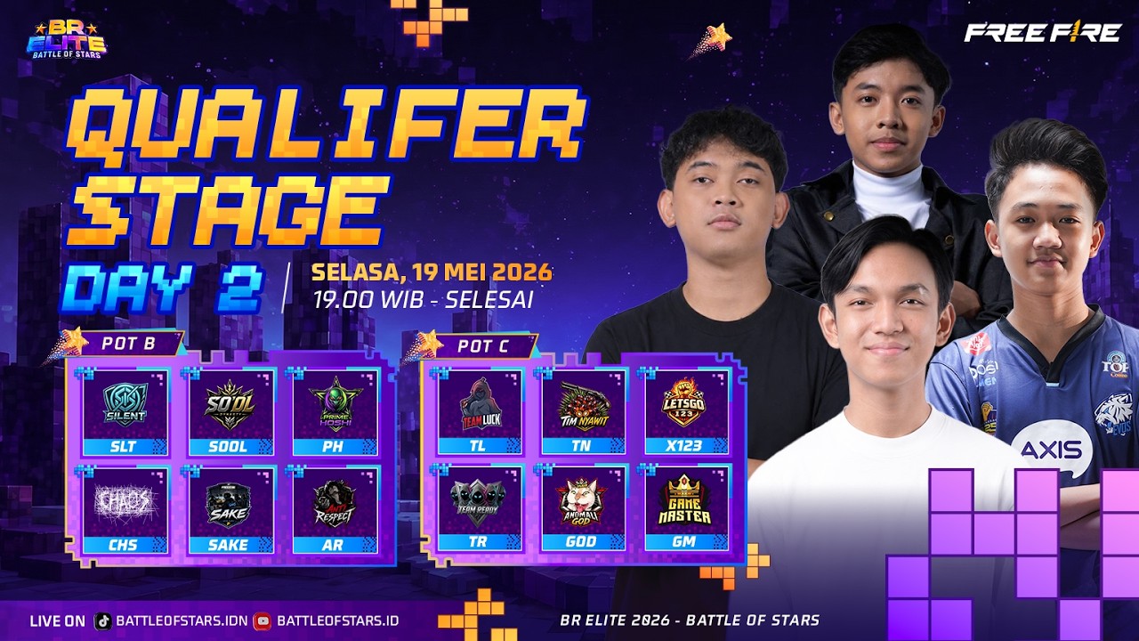BR Elite Qualifier Stage Day 2 - BC | Battle of Stars