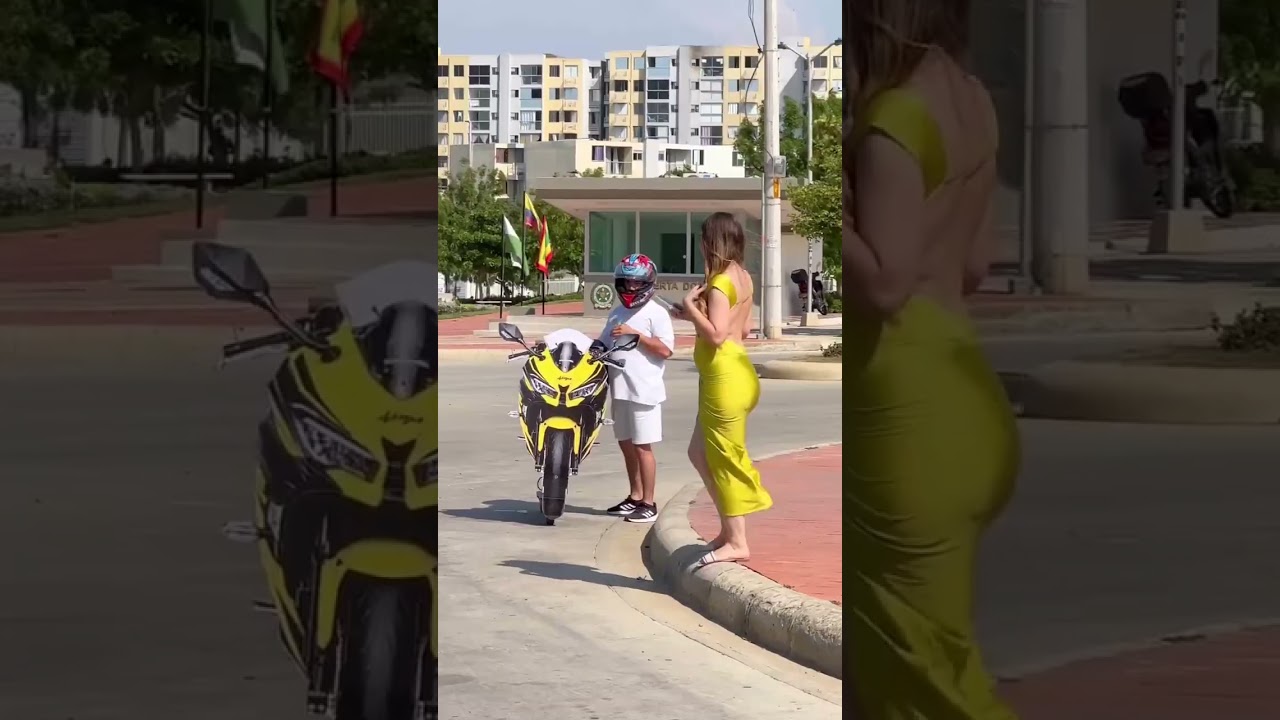 Essa mulher vê minha moto meu dinheiro já tá querendo pah veja