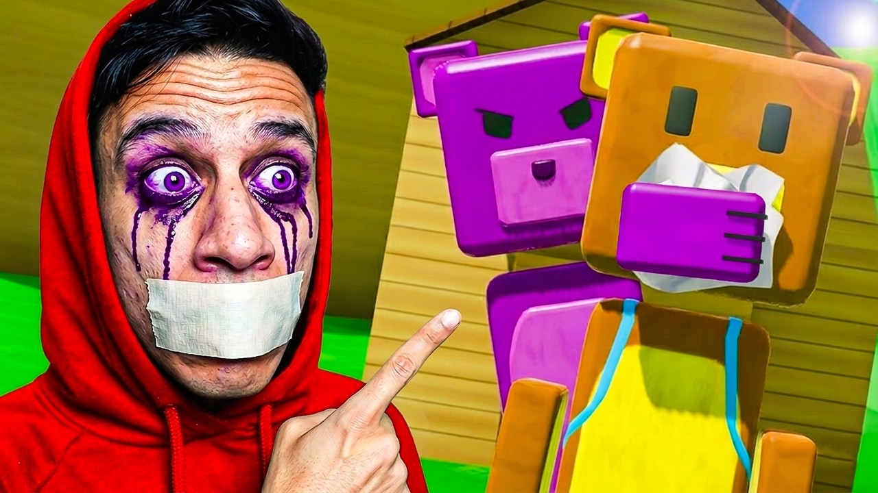 سر العداوة بين الدب الخارق وأخوه البنفسجي! Super Bear Adventure!!🚫💜