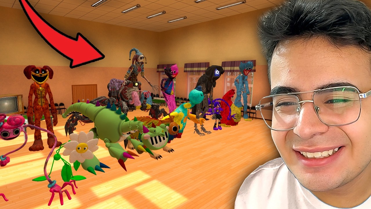 Poppy Playtime 5 Karakterleri OKULDA 2