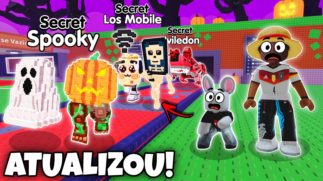 🎃 SPOOKY AND PUMPKY, EVILEDON e NOVOS BRAINROTS NA ATUALIZAÇÃO DE HALLOWEEN!