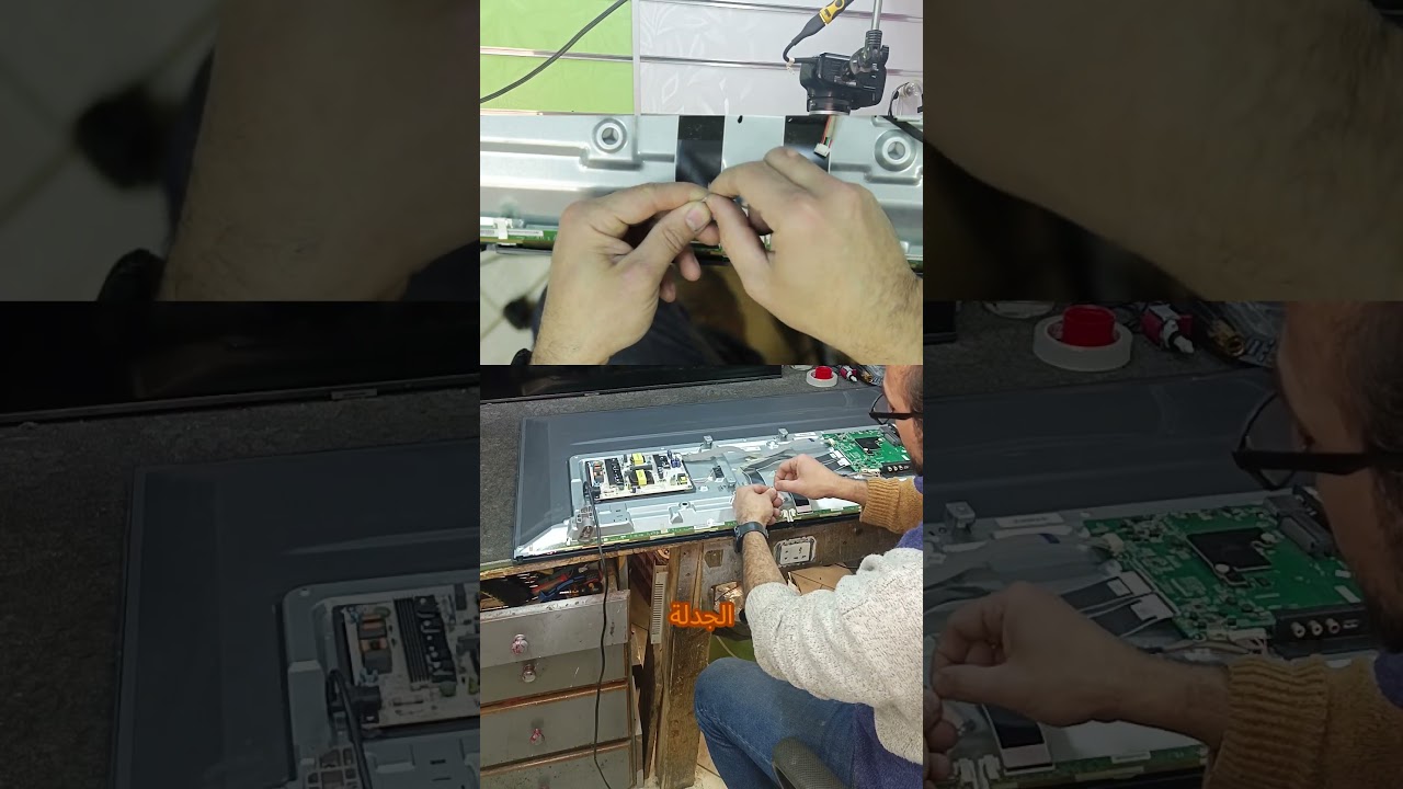 سر "اللزيق الشفاف" في تصليح الشاشات! ✨ وفّر مصاريك وشوف النتيجة..#الصيانه_فن_وليست_مهنه