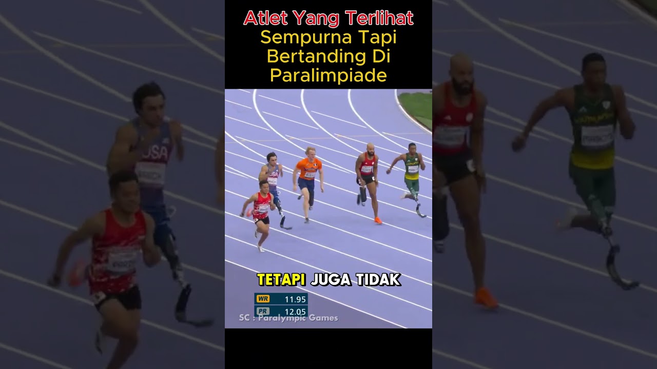 Atlet yang terlihat sempurna tapi bertanding di Paralimpiade