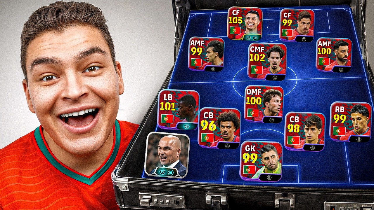 تجربه حزمه البرتغال , كرستيانو ويل باور , مارتينيز مدرب 90💥هل تستحق الشراء🤔؟!