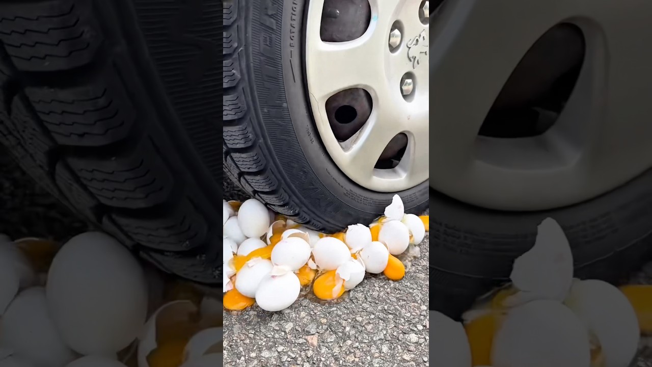 Bánh Xe Tôi Đã Dẫm Trúng…🛞🚘🥚🍓🍓
