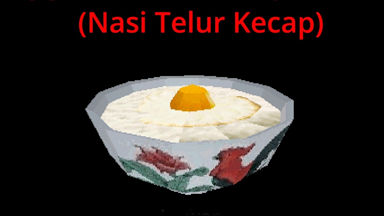 KISAH MENGERIKAN MAKANAN SEDERHANA DI INDONESIA.... Nasi Telur Kecap