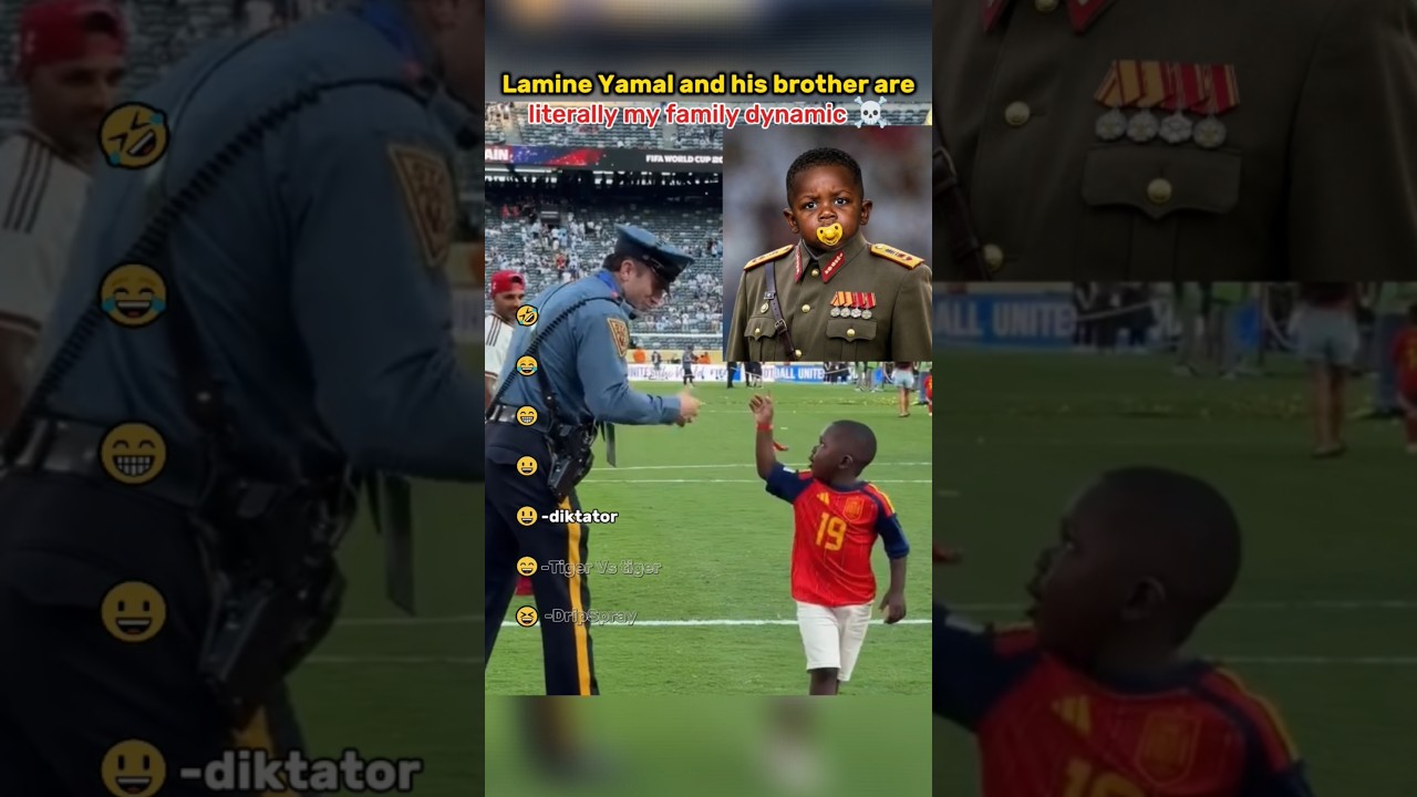 Lamine Yamal & His Brother Really Won the Genetic Lottery 🤯 #lamineyamal  #keyne #football