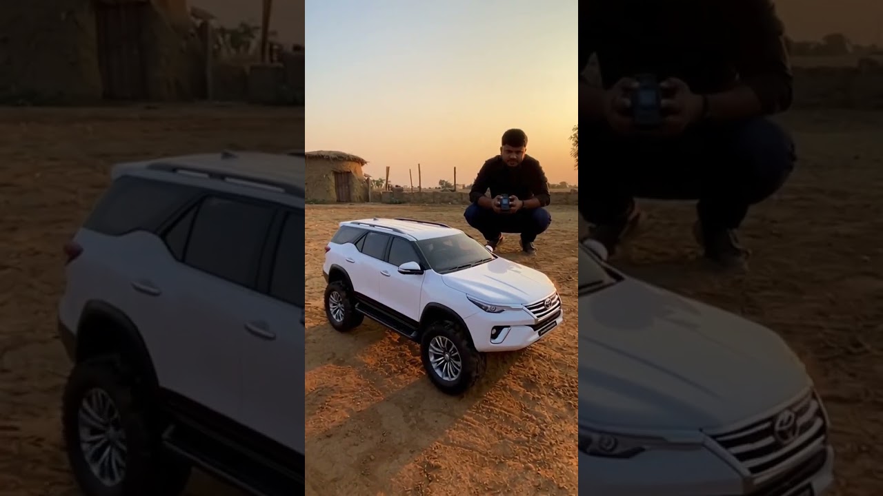 RC Toyota Fortuner Unboxing & Off-Road Test 🚙🔥 | Real SUV Power!