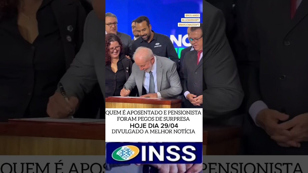 Aposentados e pensionistas recebem a MELHOR notícia de HOJE!