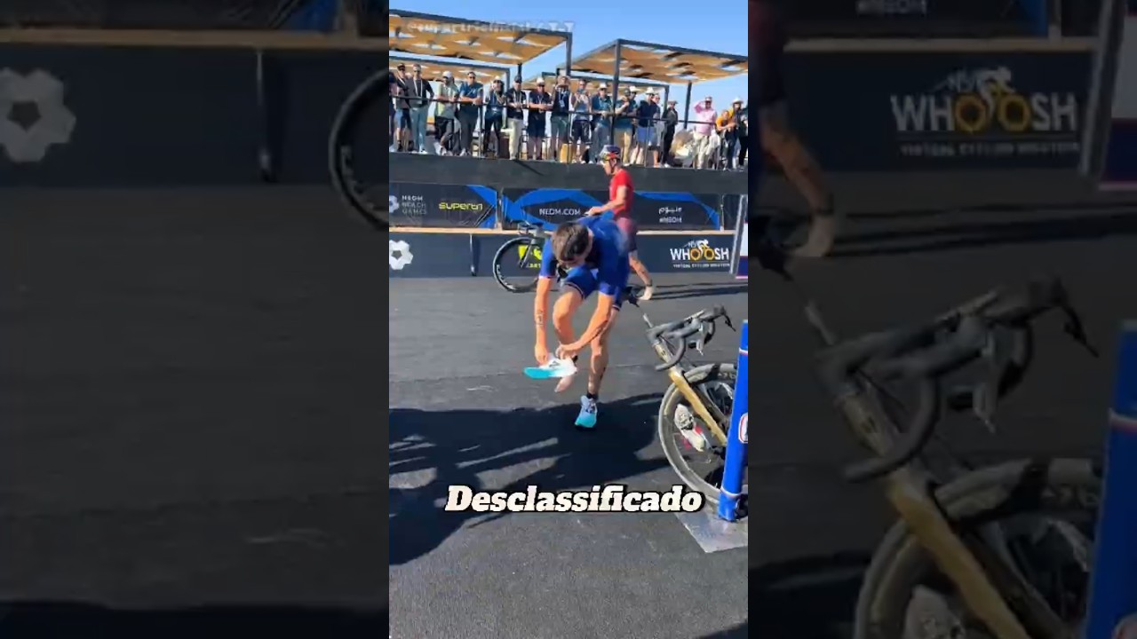 Um detalhe bobo tirou a vitória dele