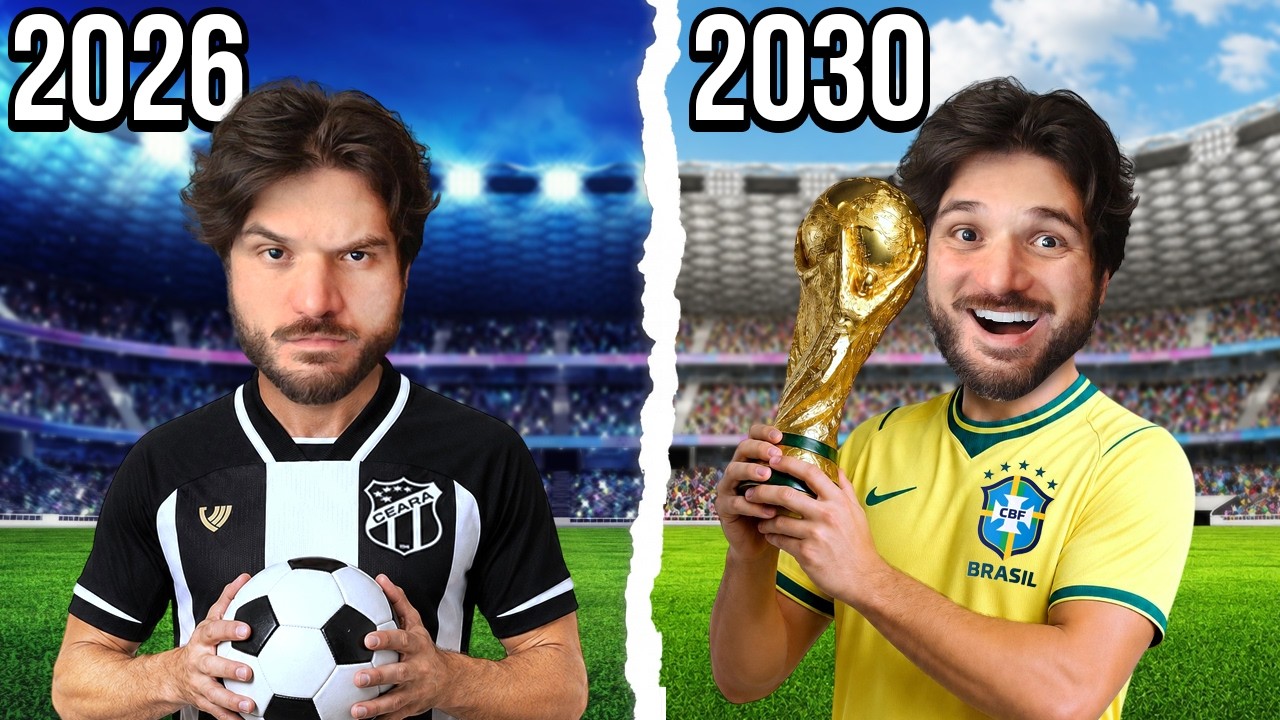 EU COMECEI A JOGAR FUTEBOL HOJE PRA SER CAMPEÃO DA COPA DO MUNDO DE 2030!