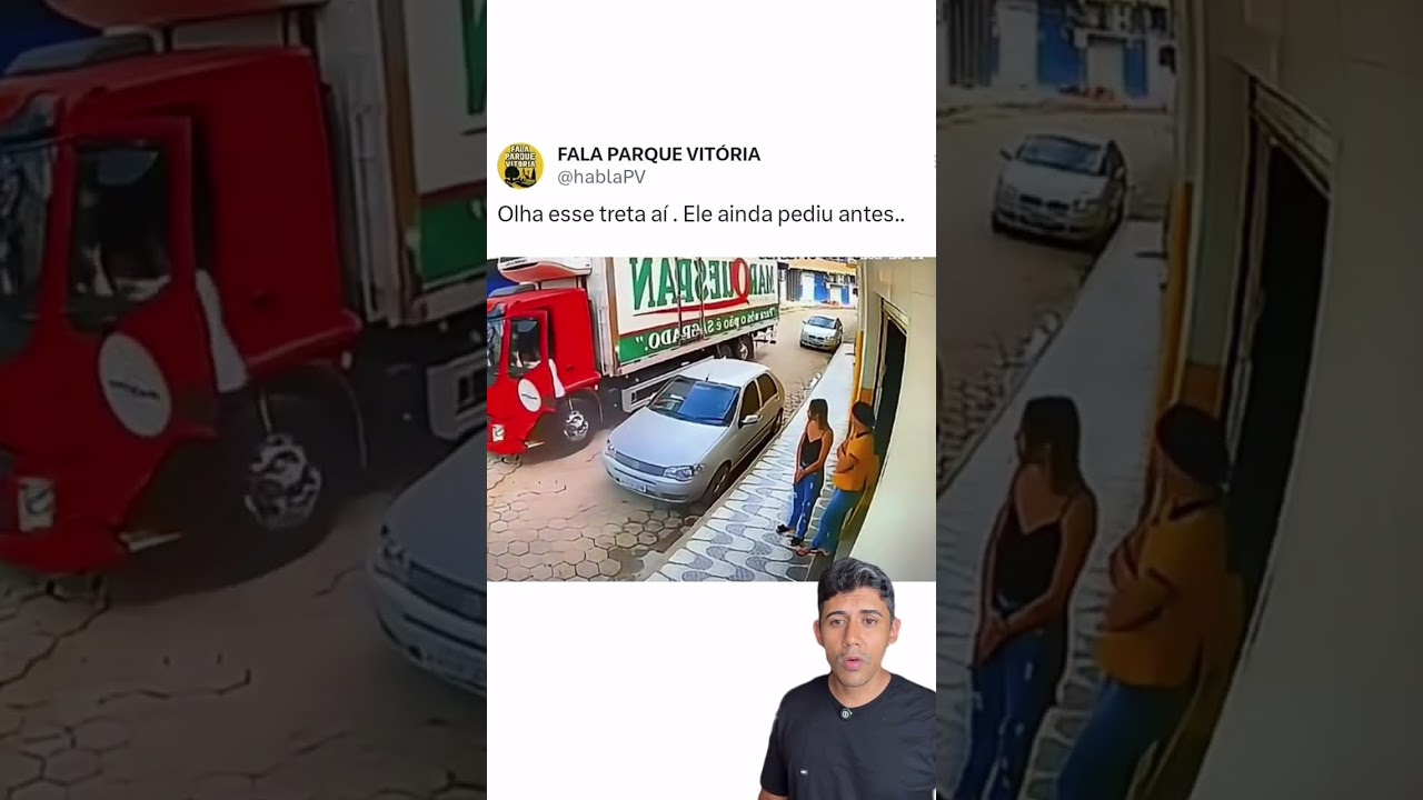 Respeite as regras para estacionar e não perca a razão #carros #automobile #caminhoneiro #transito