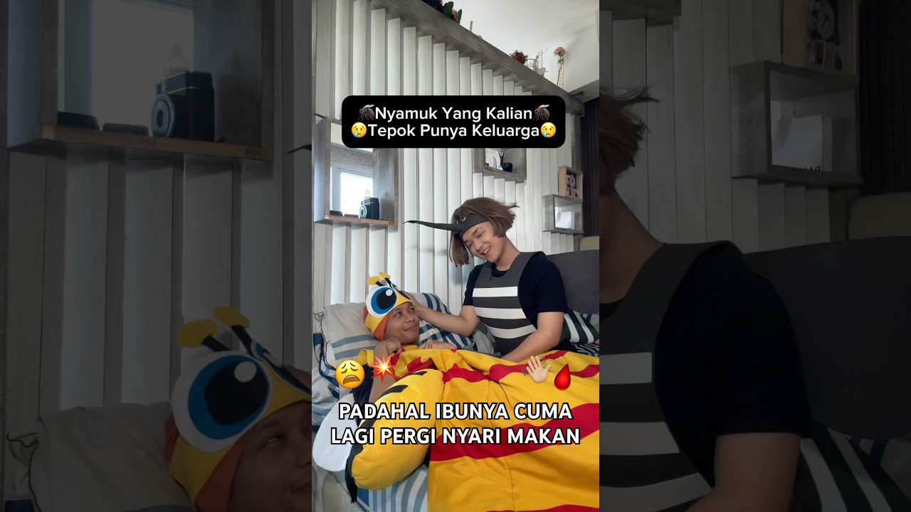 kalai ditepok kasian anaknya jadi gapunya ibu lagi 🦟😢
