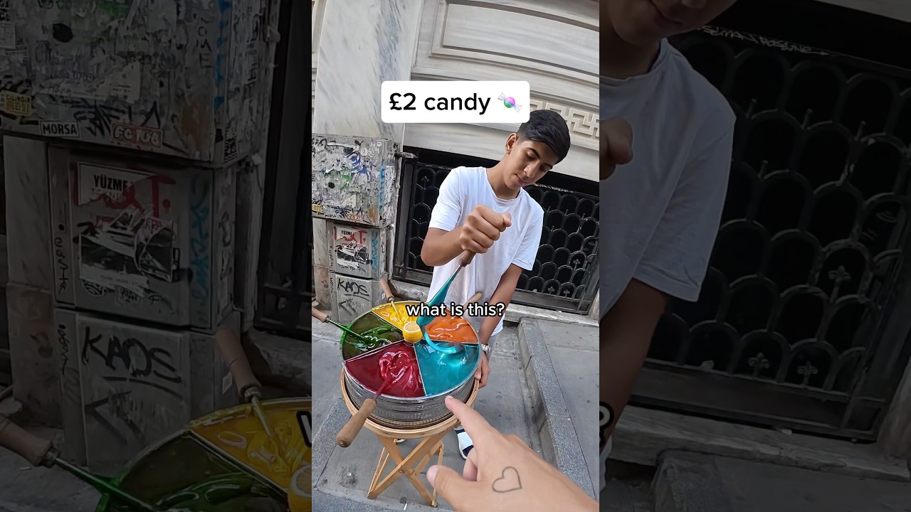 £2 candy 🍬 #travel