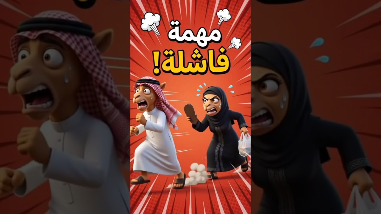 تحدي الشاي! ☕️😂 #أبو_حاشي #أم_حاشي #اكسبلور #السعودية #كوميديا #مواقف #ضحك #شورت #كرتون