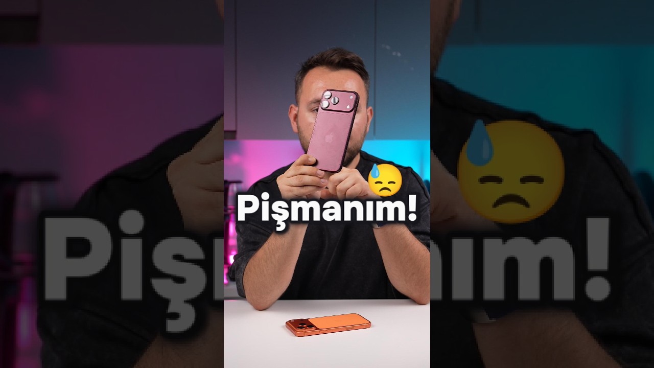 iPhone 18 Pro Max aldım ve pişmanım. #tanıtım