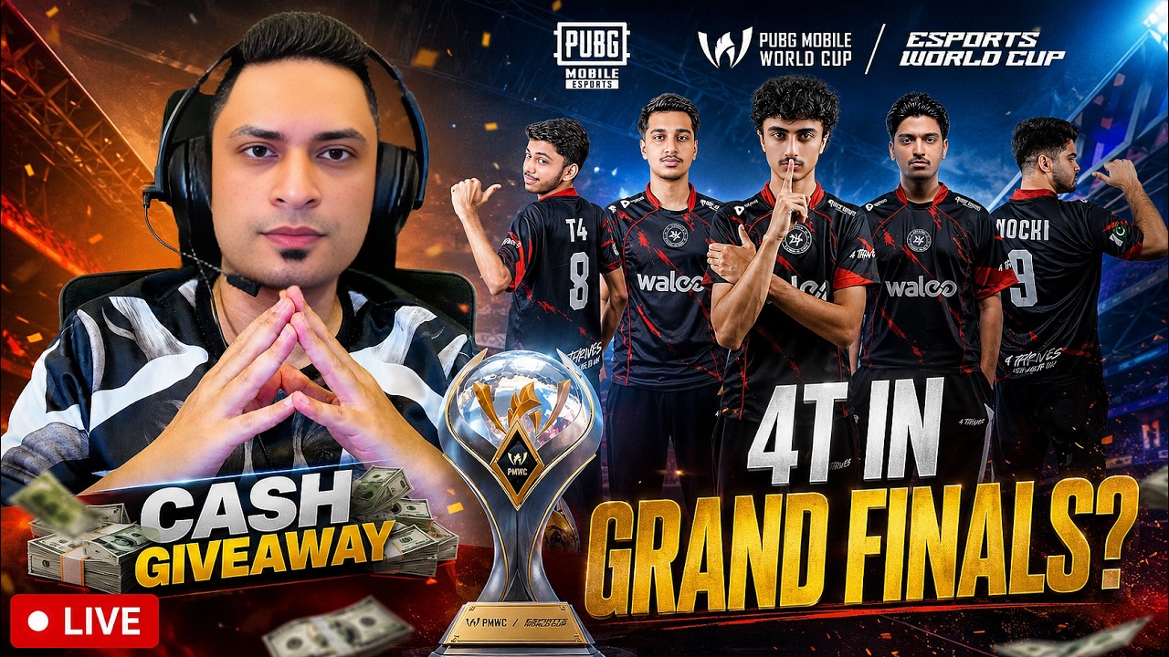 4T IN GRAND FINALS LETS GO! 😍 PMWC 2026 | PUBG MOBILE PAKISTAN | MRJAYPLAYS