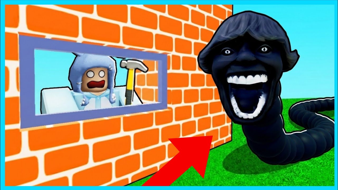 MIPAN & ZUZUZU Buat Rumah Aman Dari Cacing Monster 67! ROBLOX