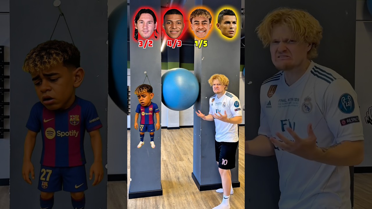 FREE THE FOOTBALLER BY KICKING THE BLUE BALL | WHO WON?😱❤️