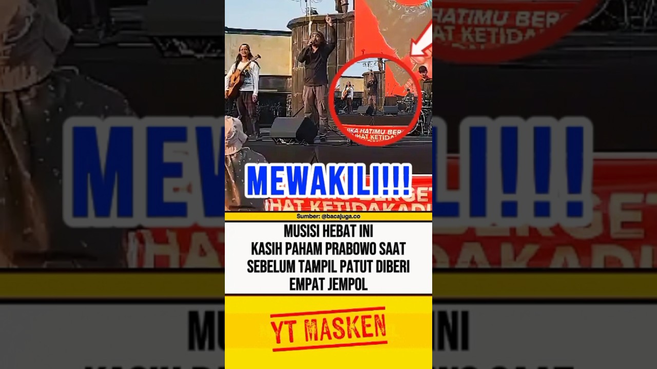 MUSISI DIJOGJA SUKSES KASIH PAHAM PRABOWO⁉️ #beritaterkini #trending #fyp #shortsvideo #shorts