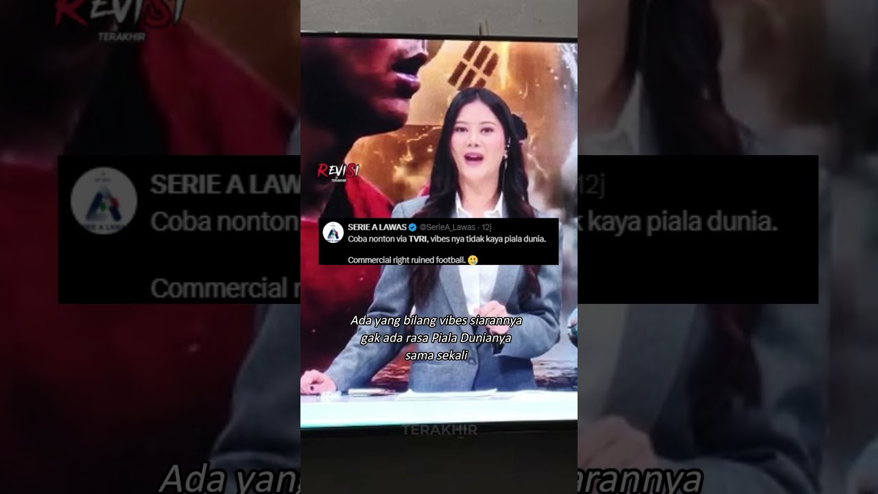 Skip upacara pembukaan Piala Dunia, TVRI dapat banyak kritik! 😳