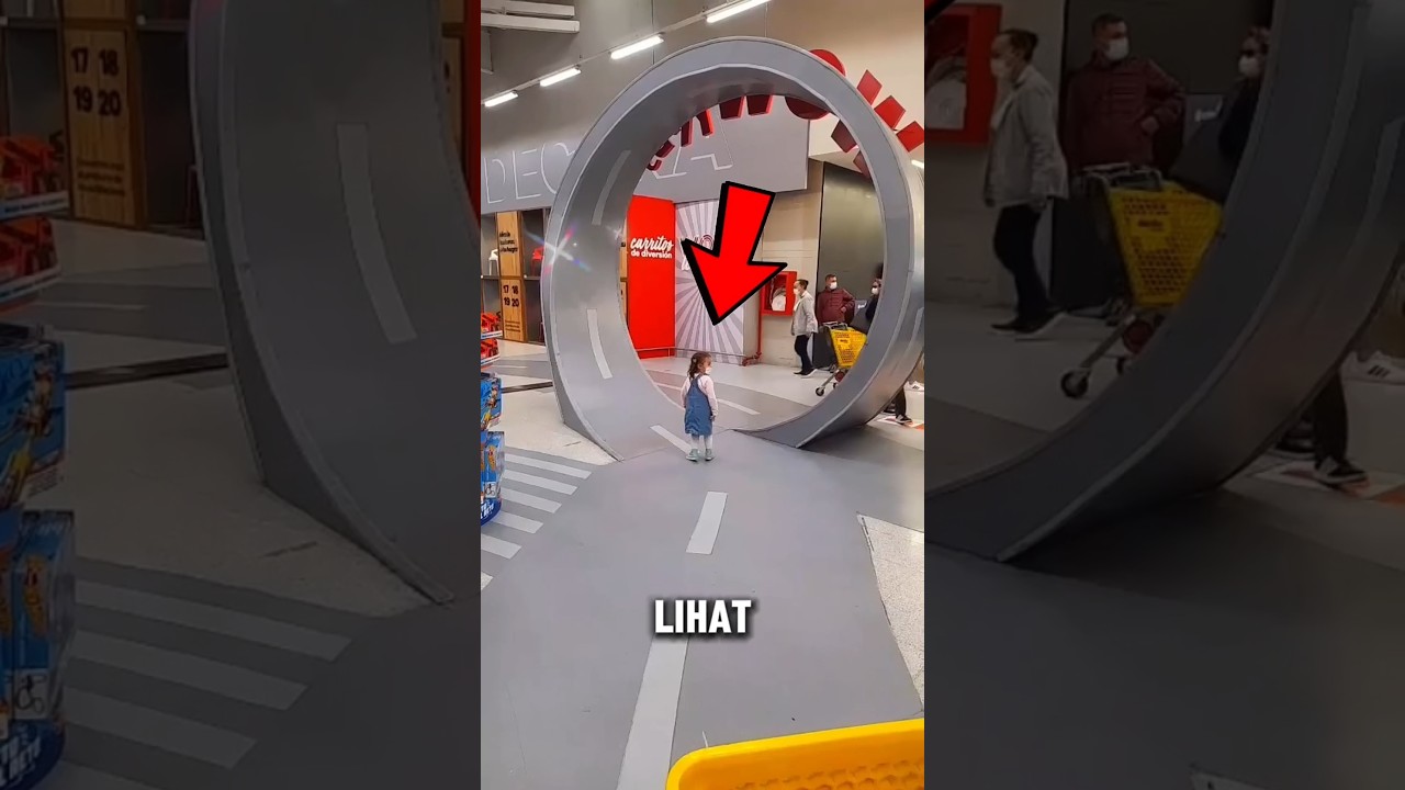Dia Yakin Bisa Lewat Lingkaran Ini Tapi yang Terjadi Bikin Semua Terdiam😱#shorts#fyp#meledakkk