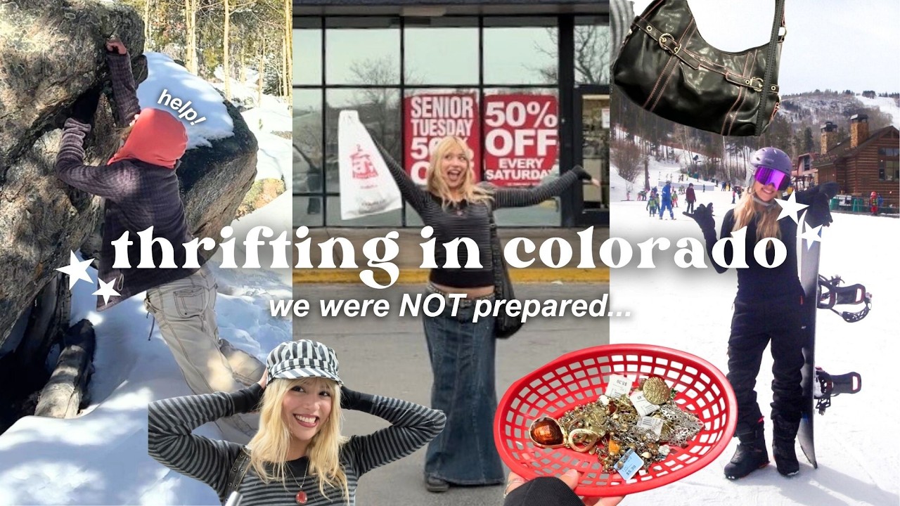 I WENT THRIFTING IN COLORADO, THEN *THIS* HAPPENED...