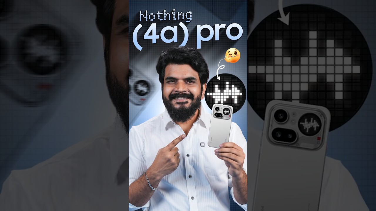 Glyph Matrix Features🔥 ft.Nothing Phone 4aPro#NothingPhone #NothingPhone4aPro #GlyphMatrix #trending