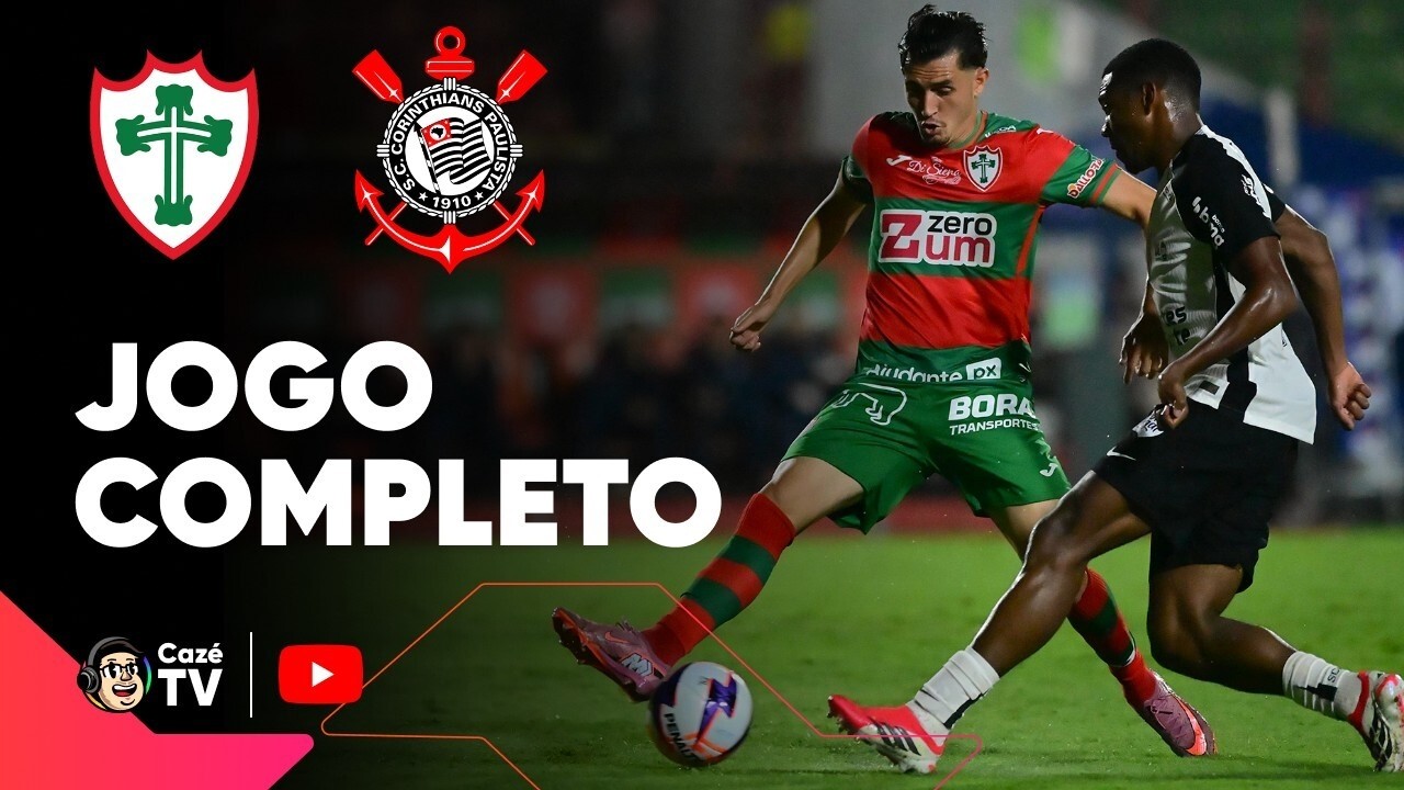 JOGO COMPLETO: PORTUGUESA X CORINTHIANS | PAULISTÃO 2026 | QUARTAS DE FINAL