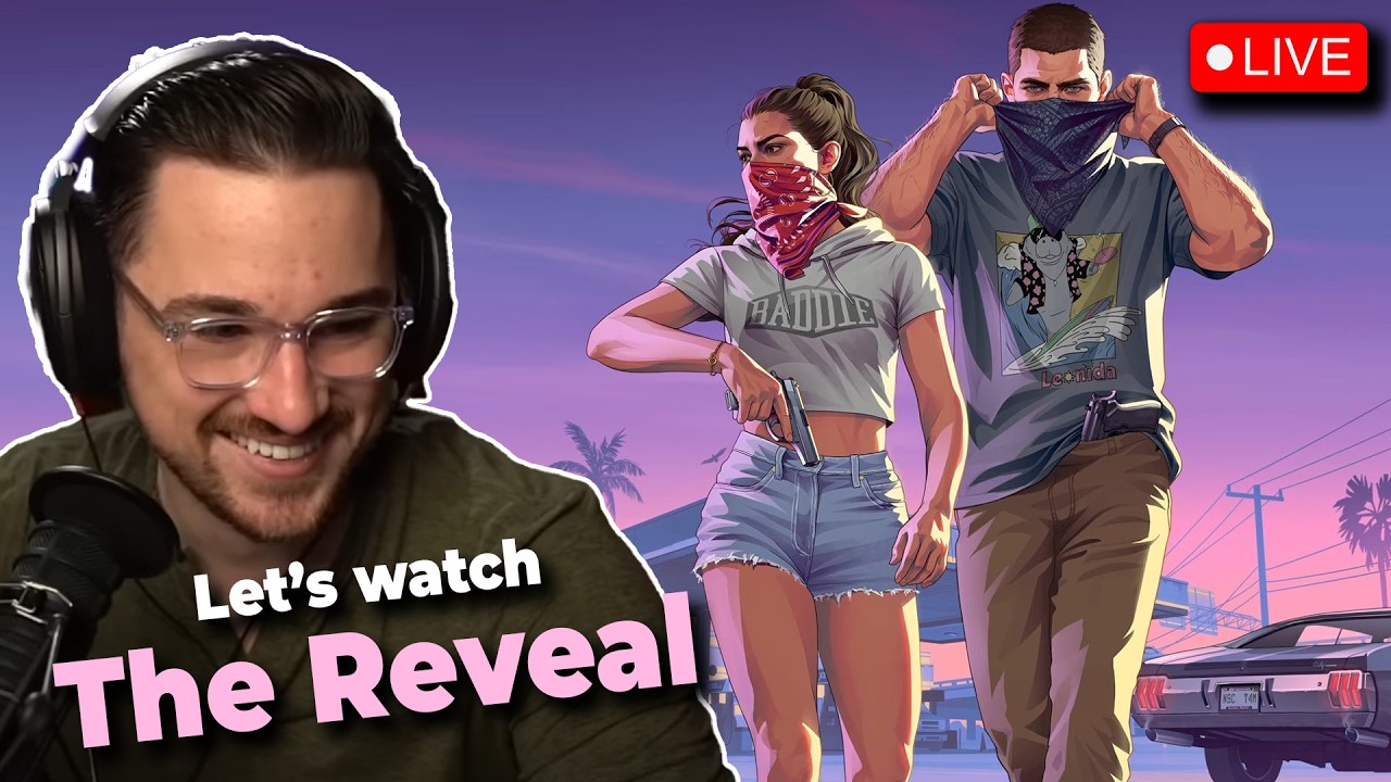 🔴 LIVE❗️ GTA 6 Day! + Reacting