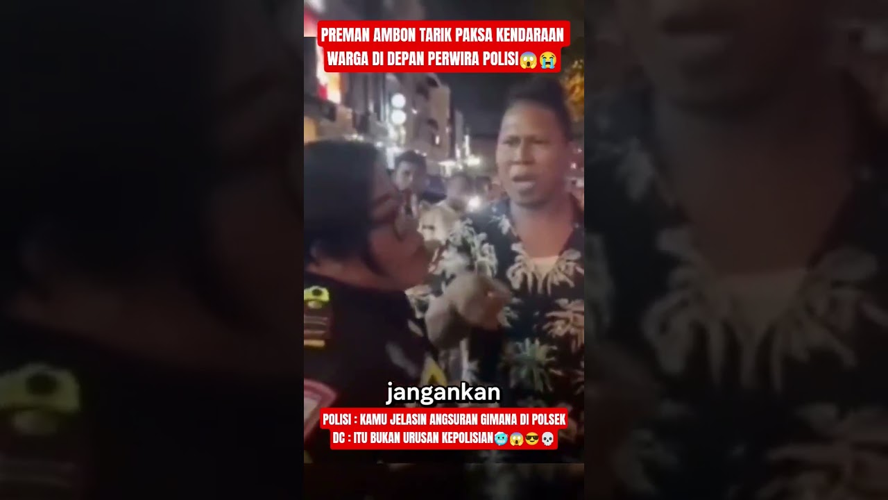 PREMAN AMBON BIKIN MURKA KEPOLISIAN 😱😭 #beritaviral #tnidihatirakyat #beritaviral #beritaterkini