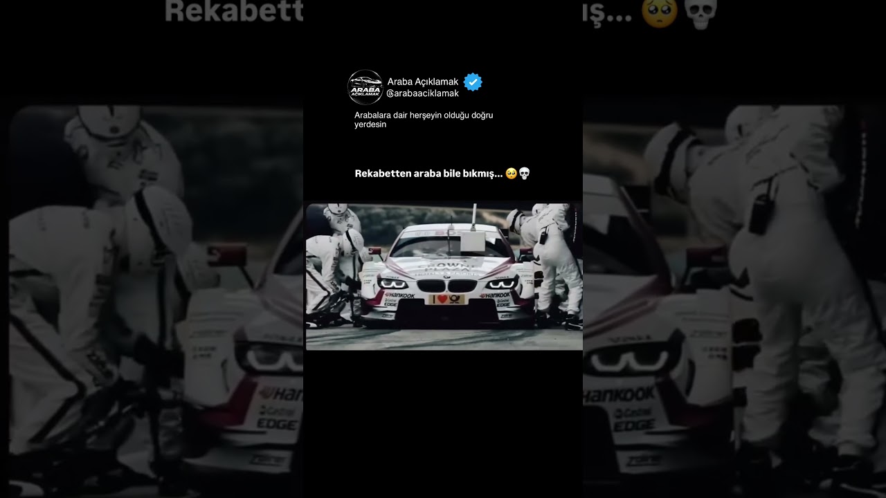 Rekabetten araba bile bıkmış... 🥺💀