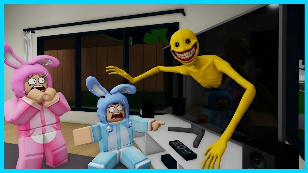 MIPAN & ZUZUZU Lihat Penampakan VERITY Keluar Dari TV Di Jam 3 Malam! ROBLOX