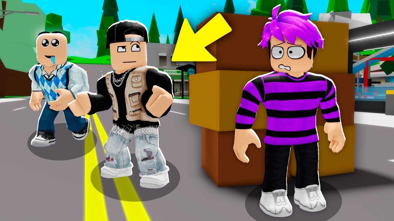 ME ESCONDI DE TODOS MEUS AMIGOS no BROOKHAVEN