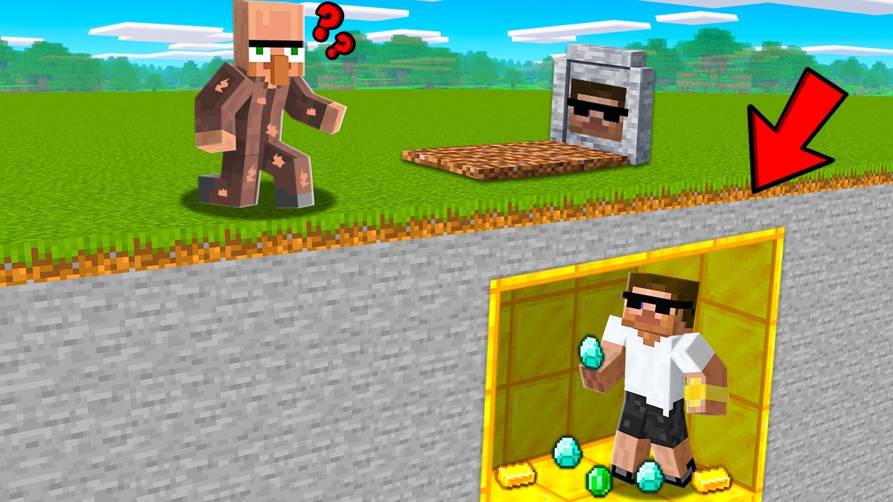 POOR vs RICH Hide and Seek in Minecraft!