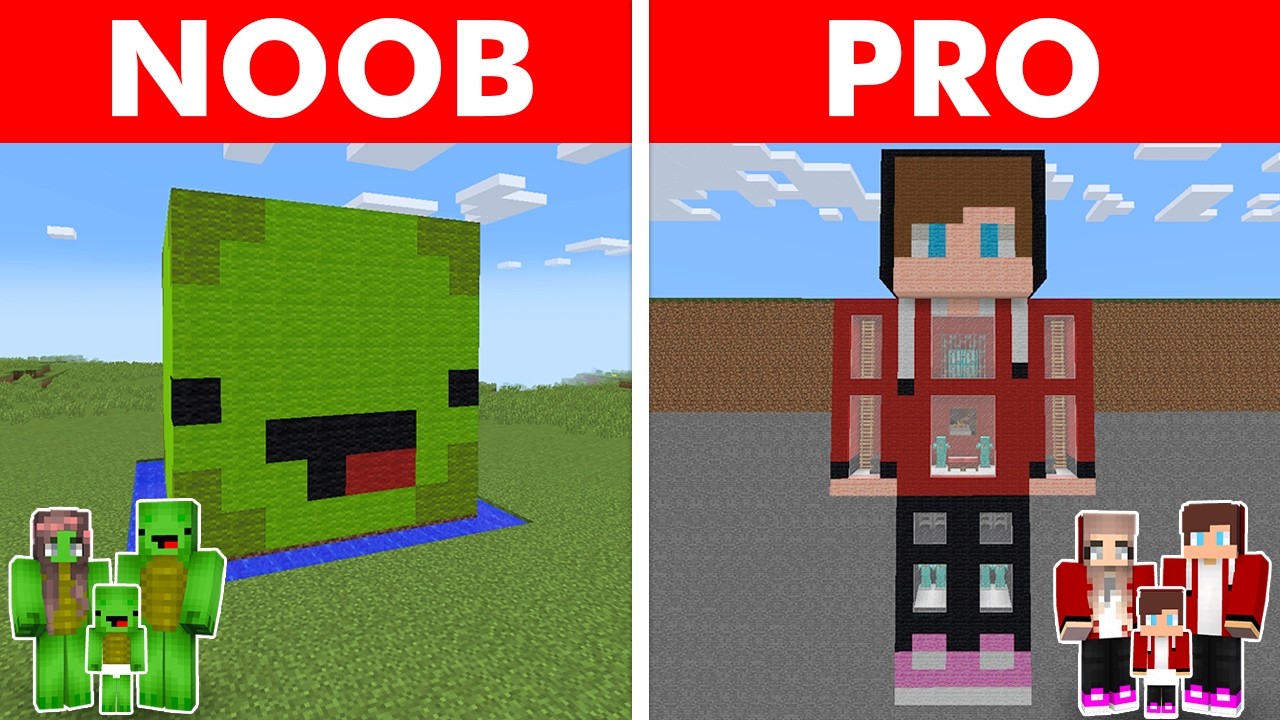 JJ's RICH vs Mikey's POOR Secret Underground Base Batte in Minecraft!!