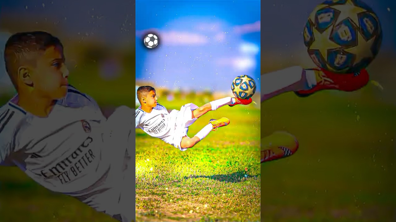 ✅ كيف😱 تعلم اقوى تسديدة مقصية جانبية في كرة القدم (Side Bicycle Kick) 🔥 #soccer #football #skills