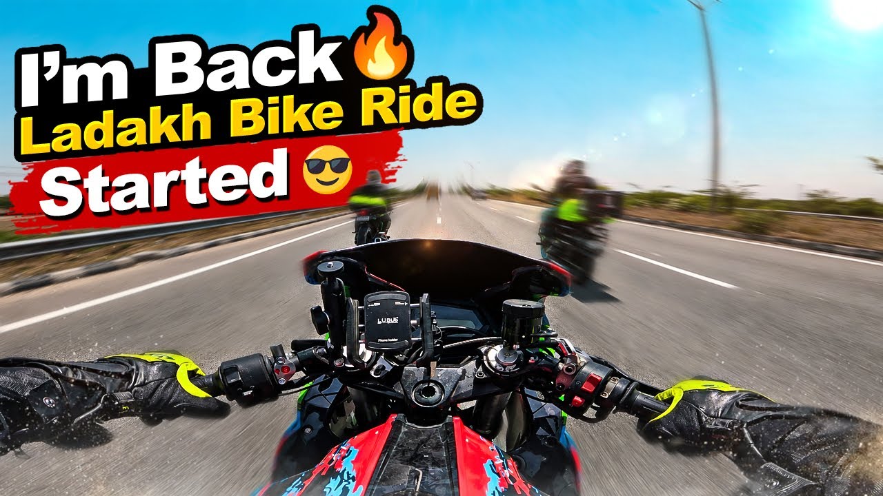 👿Ladakh bike ride started🔥￼| 😎￼Moto Vlog Day 1 Sambavam🥵| Aj Squad 🔥| TTF 