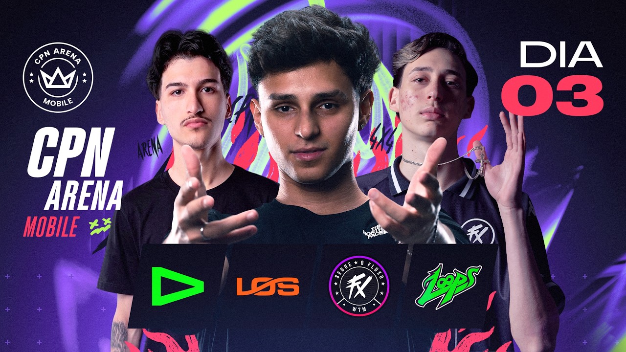 🏆 CPN ARENA 4X4 🏆 GRANDE FINAL 💜 FLUXO - LOUD - LOOPS - LOS 💜