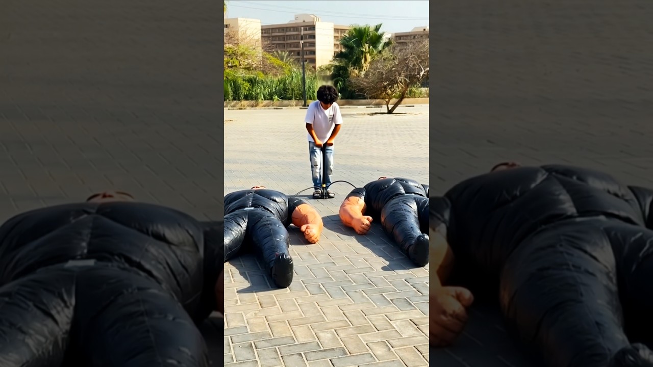 ولد انقذ ابوه بحركه عجيبه متخطرش على بال حد