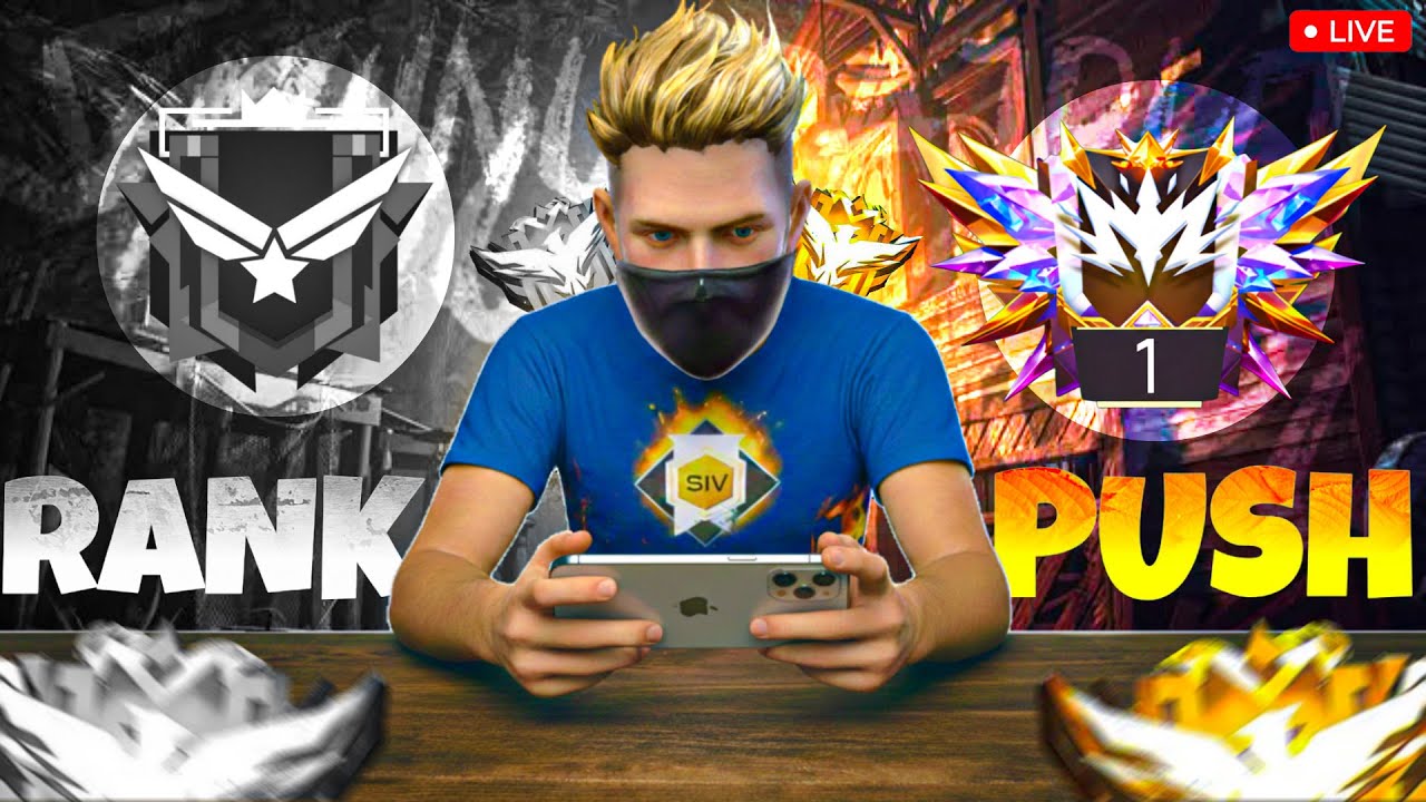 🔴[Live Free Fire New Rank Season Rank Push Live !!