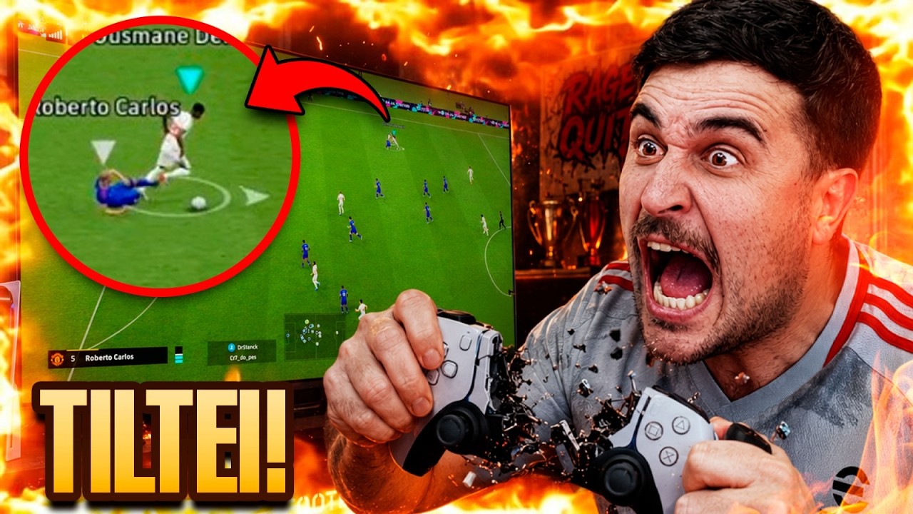 TILTEI COM MAIS UM CARENTE FAZENDO GRAÇA NO EFOOTBALL 27!