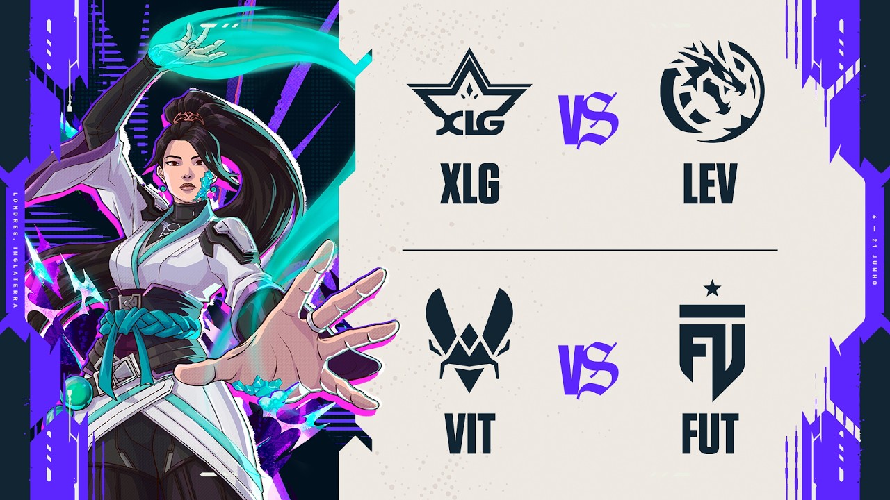 XLG x LEV | VIT x FUT | Masters London | Playoffs - Dia 10