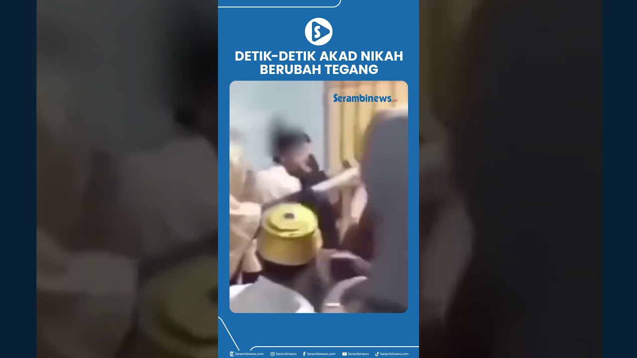 Detik - Detik Akad Nikah Berubah Tegang Karena Kesalahpahaman Saat Ijab Kabul
